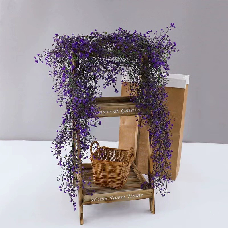 Artificial Wall Hanging Flower (Fujiman) Golden Bell Willow, Indoor/Outdoor, Multi-color