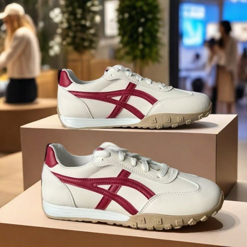 レディース ローカット (高さ 10cm 未満) レースアップ ラバー 2025 春 スニーカー|undefined
