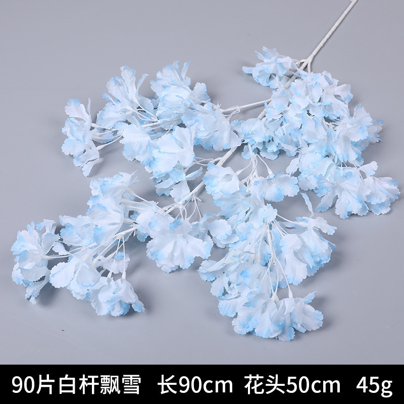 蓝色系仿真花婚礼婚庆场地场景布置道具装饰花艺花材花束假花批发|undefined
