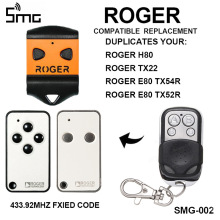 ROGER ������ң����Զ�̳���Կ�׸�����433.92MHz