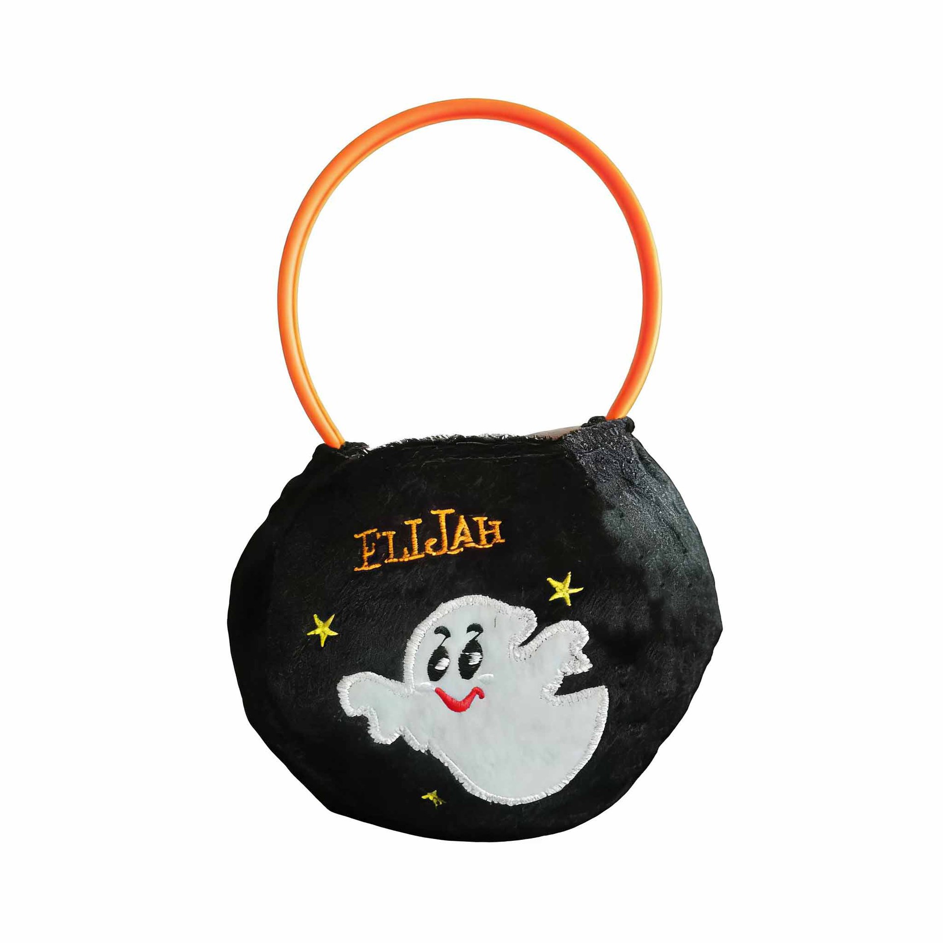 Bolsa de dulces de Halloween portátil bolsas de calabaza tridimensionales para niños regalos props de fiesta de fantasmas brujas transfronterizas props de fiesta de fantasmas
