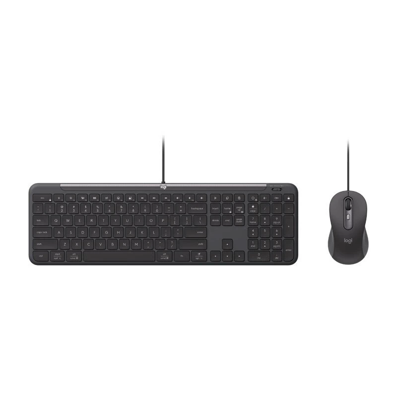 Комплект Logitech: клавиатура и мышь, деловой версии