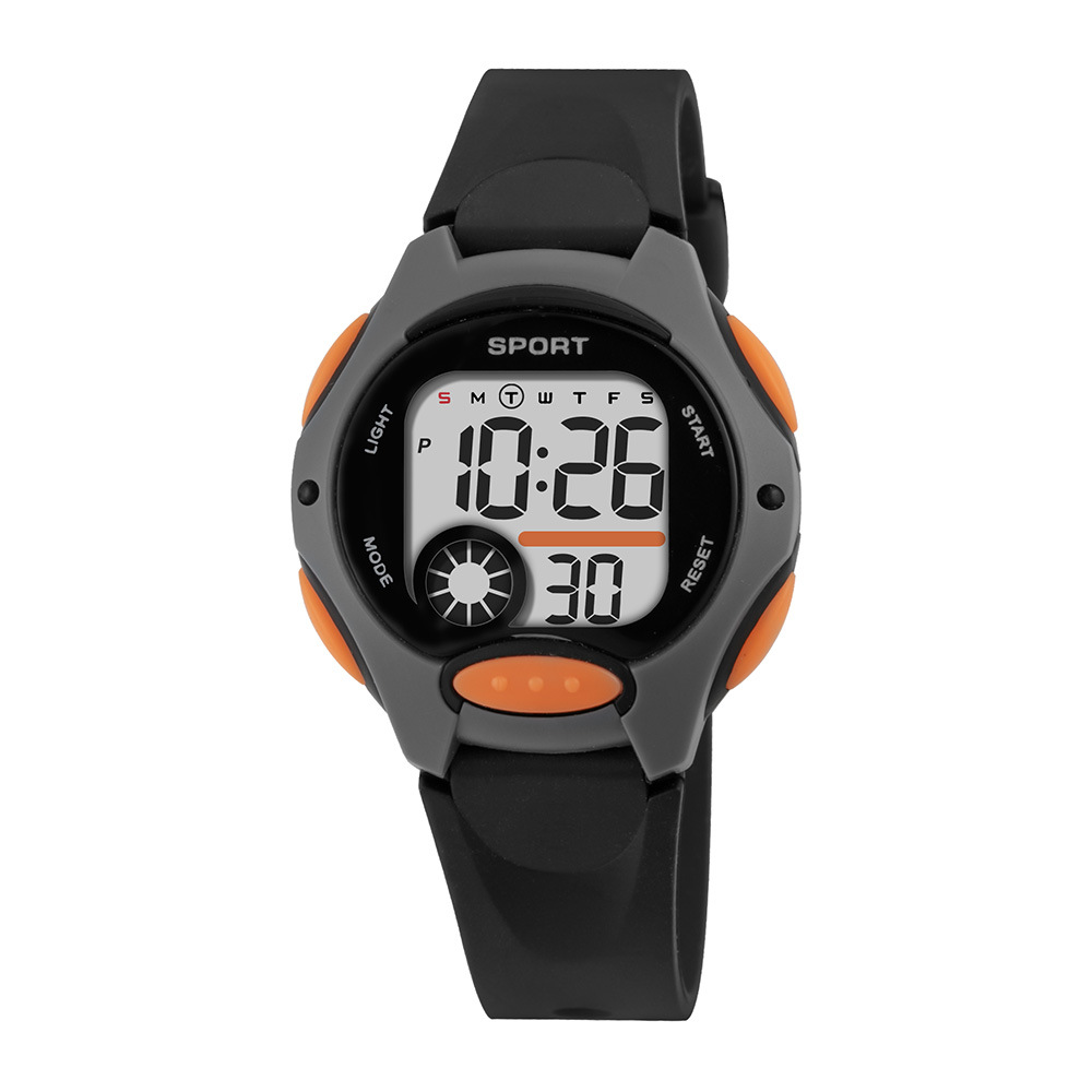 Reloj electrónico para estudiantes de secundaria y preparatoria, reloj electrónico para hombres y mujeres, deportes al aire libre, reloj electrónico de alarma luminoso multifuncional