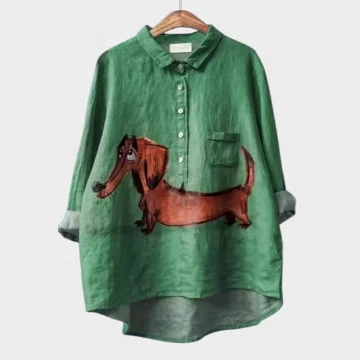 Летняя женская одежда 2025 года, новинка Amazon AliExpress, свободная футболка с принтом, круглый вырез, повседневный стиль, большие размеры