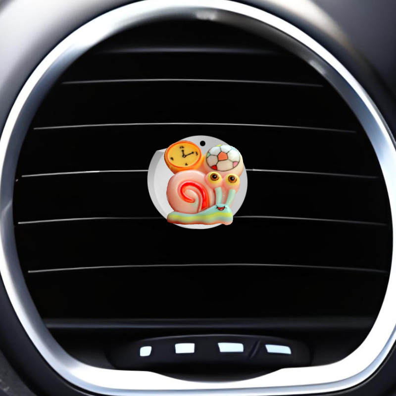 Nueva creatividad SpongeBob accesorios de automóviles dibujos animados consola central de aire acondicionado accesorios de salida de aire