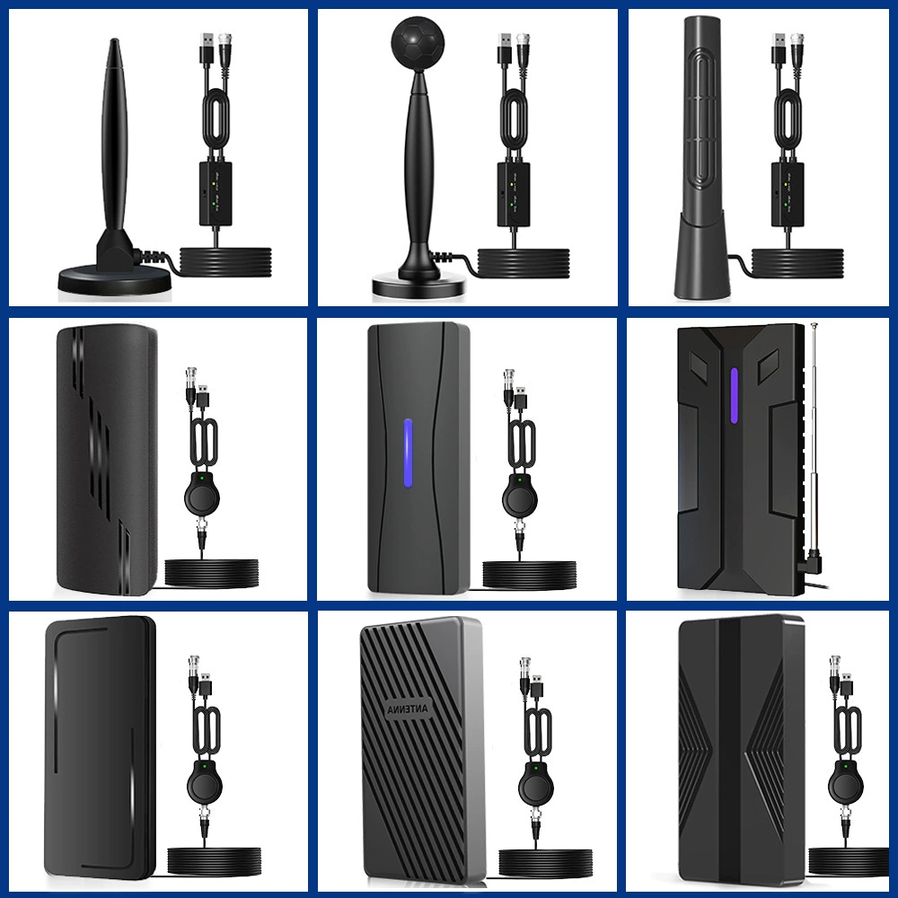 Международная приватная модель ТВ-антенны HDTV для приема наземного сигнала, внутренняя и наружная антенна для усиления цифрового сигнала высокой четкости