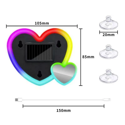 Neon Light Decorative Light, Other lights - seven-color-fantasy-model-1-pack