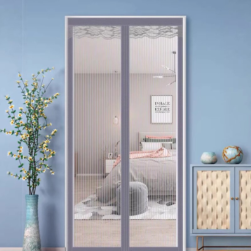 Diamond Mesh Full Magnetic Strip 2026 New Model Mosquito-Proof Door Curtain for Summer Home Use, Magnetic Fly Screen for Entry Door Diamond Mesh Full Magnetic Strip 2026 New Model Mosquito-Proof Door Curtain for Summer Home Use, Magnetic Fly Screen for Entry Door