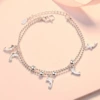 Double -layer dolphin bracelet