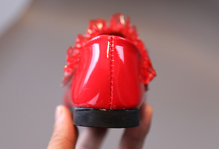 Scarpe da ballo basse da esibizione in pelle da studentessa in stile occidentale, con suola morbida, per ragazze, primavera e autunno_voghion.com