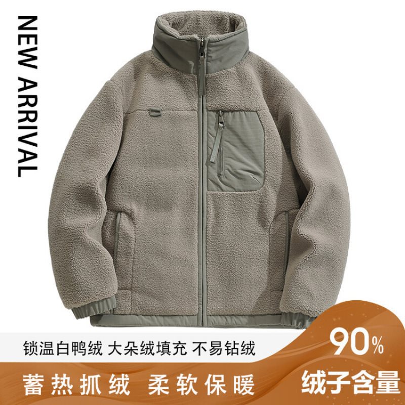 2024 가을 및 겨울 품질 다운 재킷 폭발 따뜻한 양털 다운 재킷 새로운 도착 재킷 착용