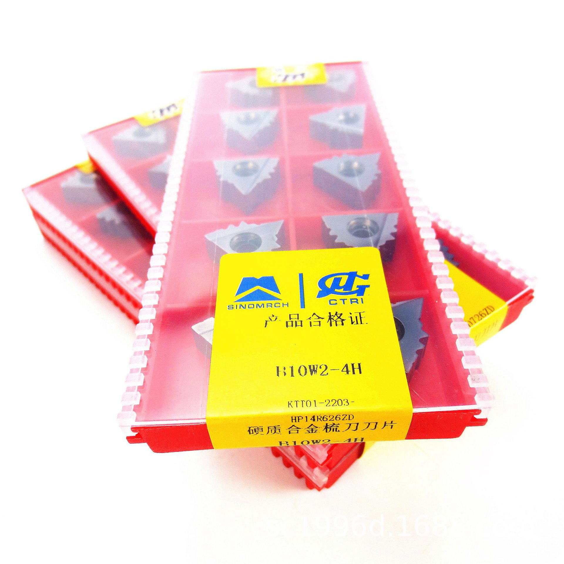成都工研石油管螺纹刀片/石油管螺纹梳刀片/CTRI：B10W2-4H