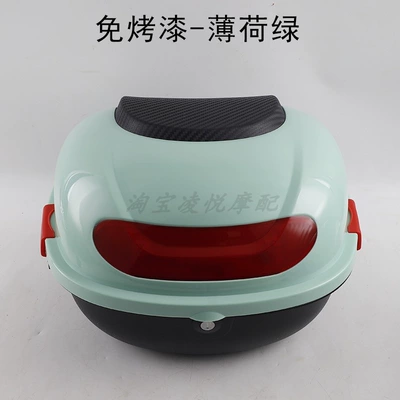 Yadi, Aima, Tailg, Xiaodao, Xiaogui — Motorcycle trunk - paint-free-turtle-six-models-mint-green