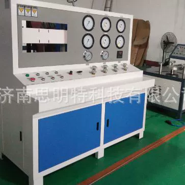 Ручная кнопка Кондиционирование трубопровода предохранительный клапан испытательная машина