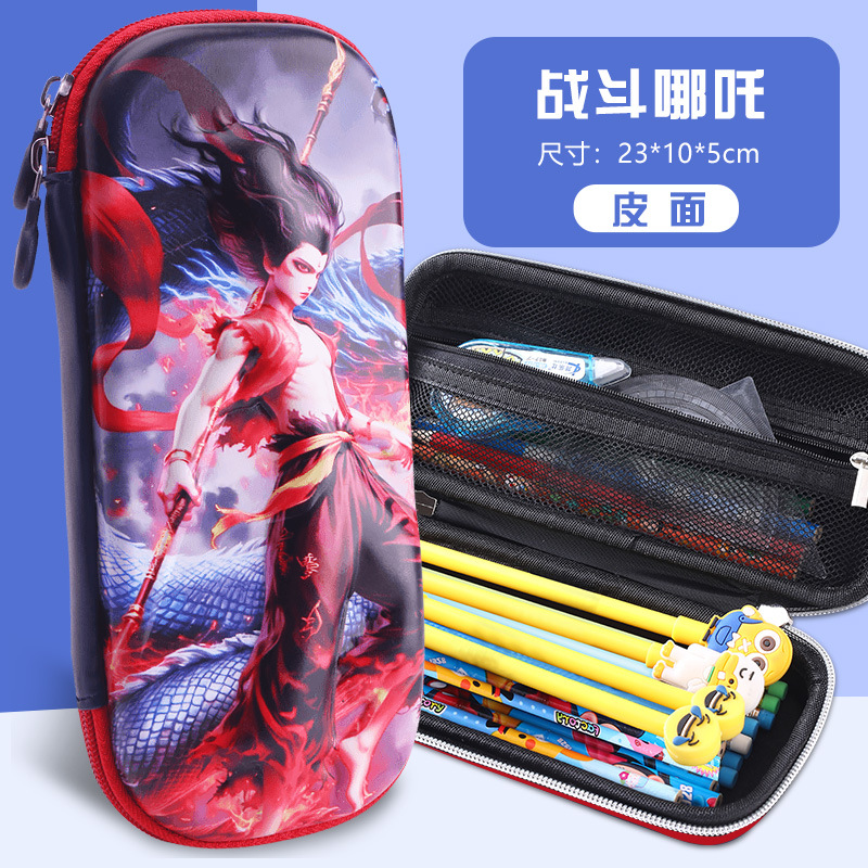 Nueva caja de papelería de dibujos animados Capibara para niños y niñas de gran capacidad para niños 3D caja de lápiz bolsas de lápiz