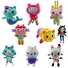 国境を越えた新しいギャビーのドールハウスギャビーのドールハウス子猫ぬいぐるみ国境を越えたスポット