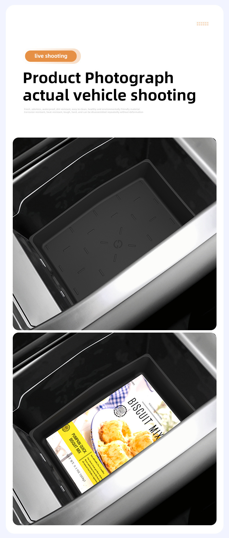 Suitable for 26 Models of Mazda Cx-5 Armrest Box Storage Box Mazda Car Storage Box Interior Accessories