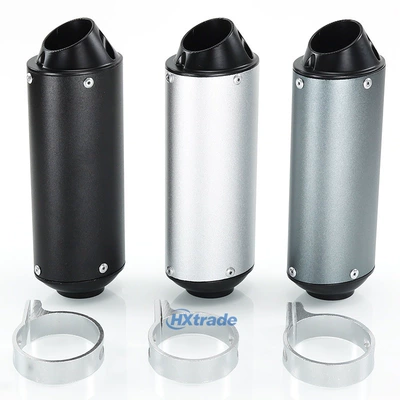 Off-Road Motorcycle Accessories 28/32/38mm Exhaust Pipe Crf Klx Fish Mouth Exhaust Pipe Tail Section Silencer