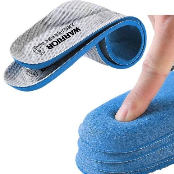 Ultra-light sports insole women's soft bottom breathable sweat-absorbent deodorant military training running students memory cotton insole long standing not tired