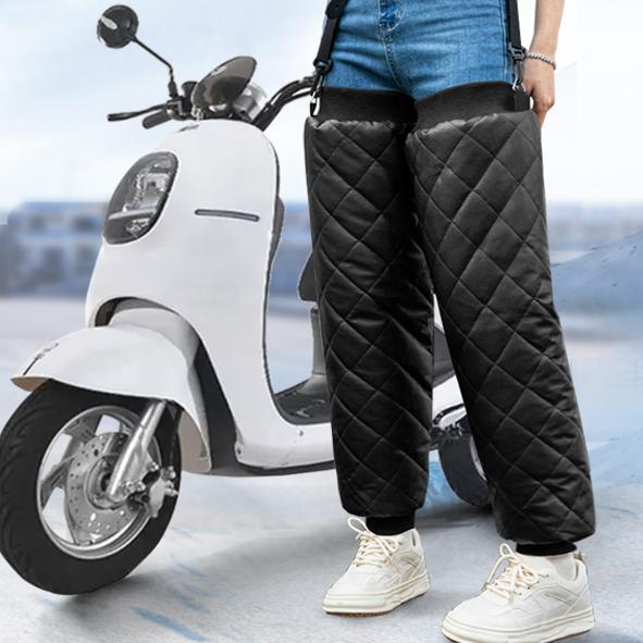 Winter Electric Knee Pads Warm Cycling Men's and Women's Motorcycle Leg Pads Artifact Knee Cold-proof Windproof