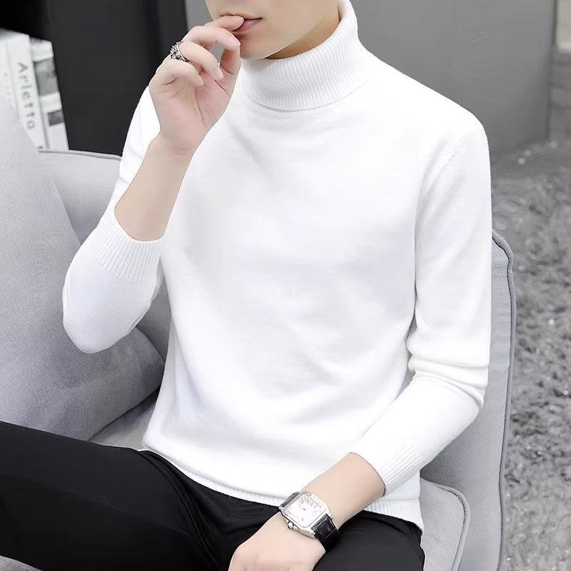 흰색 터틀넥