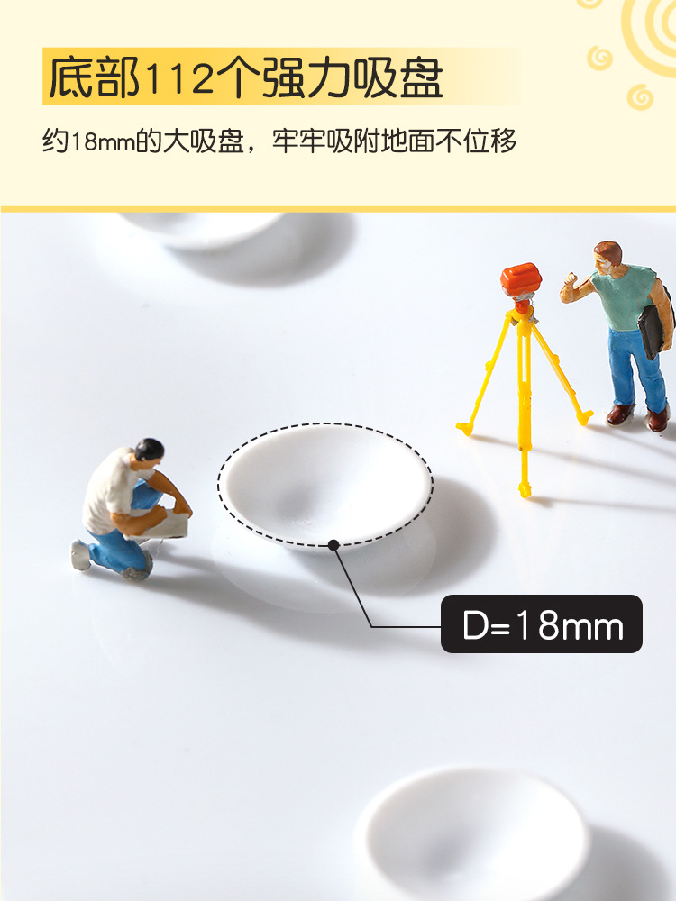 Bathroom Non-Slip Floor Mat Children Shower Room Bath Anti-Drop Foot Mat Toilet Toilet Waterproof Cute Cartoon Mat