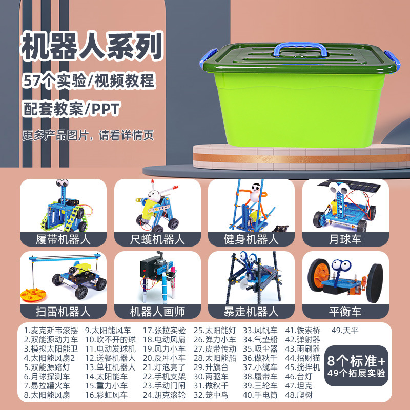 [선택된 실험-K4 로봇 모델] 57개 생산 가능