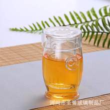 家用耐热玻璃红茶茶具套装 白珠企鹅白珠双耳杯壶 花草泡茶器