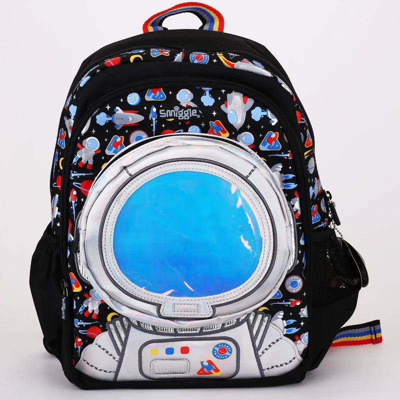 Mochila escolar australiana smiggle escuela primaria mediana hombro reducción de carga mochila ultraligera niños de jardín de infantes linda mochila escolar