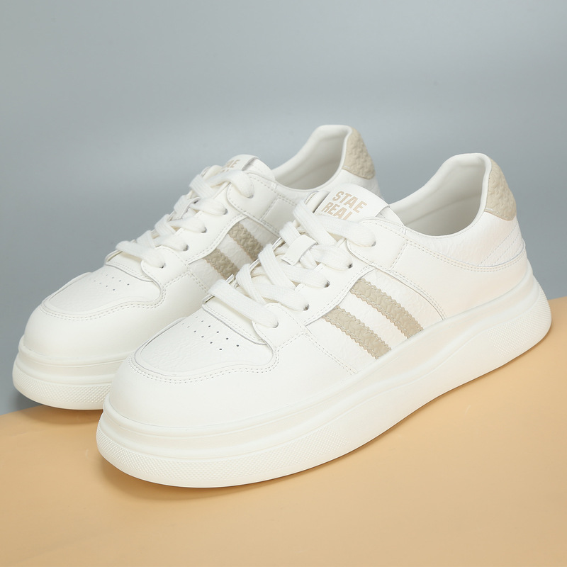 Cotton-Processed Autumn and Winter New Large-Size Women's Shoes 41-43 Casual Sneakers Comfortable White Shoes Large Single Shoes with Added Fleece Cotton-Processed Autumn and Winter New Large-Size Women's Shoes 41-43 Casual Sneakers Comfortable White Shoes Large Single Shoes with Added Fleece