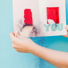 �羳��ƷF*ck You-Glitter Bomb Card�������BƤ�W������ը���R��