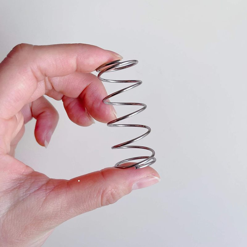 304不锈钢弹簧线径0.2-2.0压缩磁阀门压力圆柱螺旋大小压簧可定