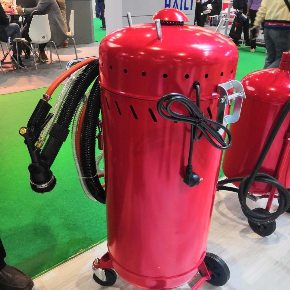 Máquina de chorro de arena de eliminación de óxido seco pequeña móvil, equipo de chorro de arena para joyas de vidrio, máquina de chorro de arena de fundición manual, chorro de arena de galón