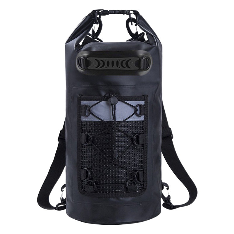 Outdoor Supplies Waterproof Bag Waterproof Bucket Bag 500D Pvc Mesh Beach Rafting Bag Outdoor Swimming Waterproof Bag