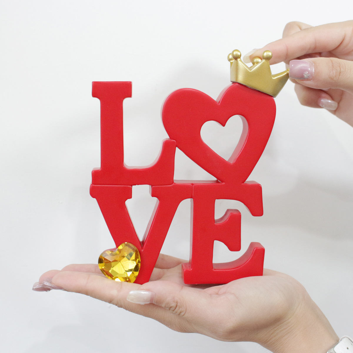  Valentine's Day Romantic Love Decoration Anniversary Proposal Wedding Anniversary Party Desktop Decoration