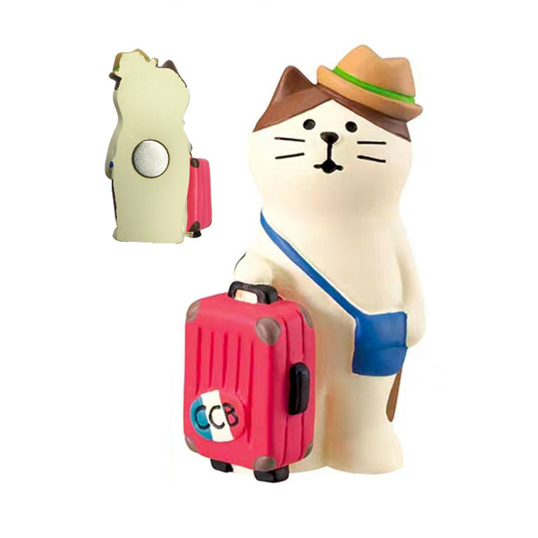 日本猫冷蔵庫マグネット DIY 磁気食品おもちゃ冷蔵庫メッセージステッカー樹脂シミュレーション食品冷蔵庫マグネット強力な吸引|undefined