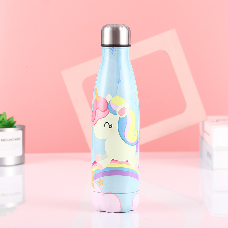 Nuevo regalo taza de vacío de acero inoxidable portátil deportes al aire libre taza de agua