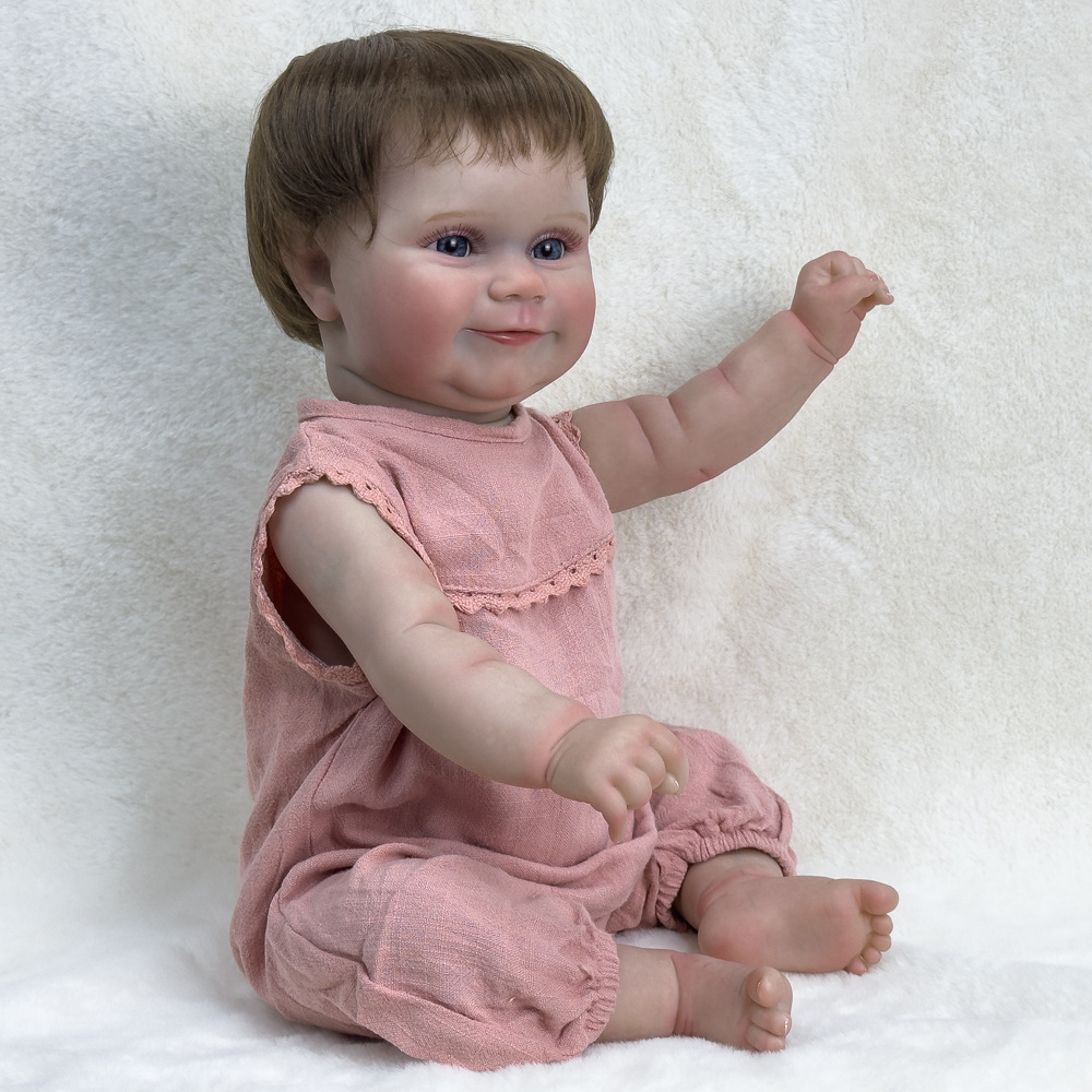 Fuente de muñeca puede entrar en dieM bebés todo el caucho comercio electrónico 50 cm transfronterizo pesado AD muñeca simulación agua Henghua