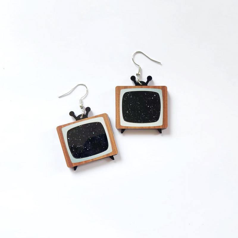 1 Pair Quantity Street Occasion 1 Pair Y2K Square Arylic Drop Earrings
