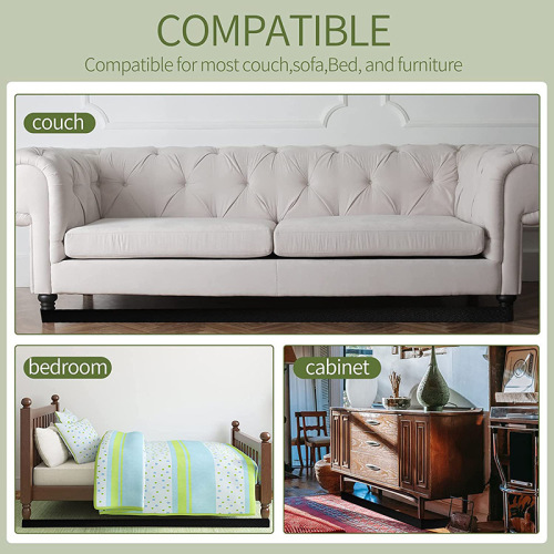 Sofa toy blocker bumper protective cover under bed blocker Velcro adjustable with sofa lower baffle