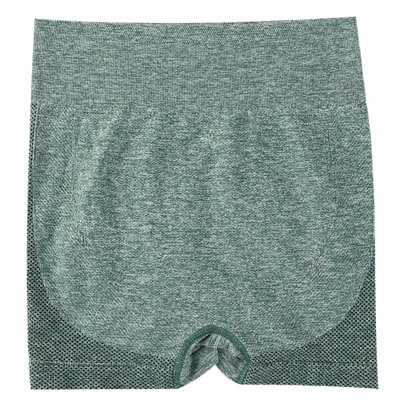 Cara sonriente transfronteriza pantalones cortos de cadera de miel cintura alta de las mujeres de secado rápido sin costuras cadera ajustada de tres puntos Pantalones deportivos pantalones cortos de yoga