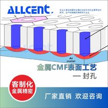 铨圣表面处理 金属CMF表面工艺3C产品金属封孔热水封孔无机盐封孔