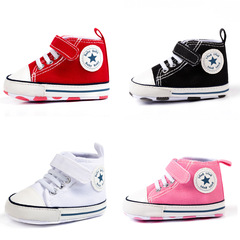 春秋款嬰兒軟底帆布鞋 寶寶鞋 學步鞋0-1歲babyshoes D037