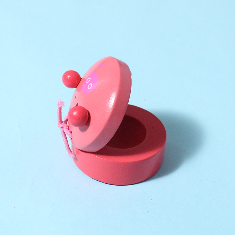 Junta de madera beech Orf percusión juguetes de música infantil de dibujos animados animales tablero profesional