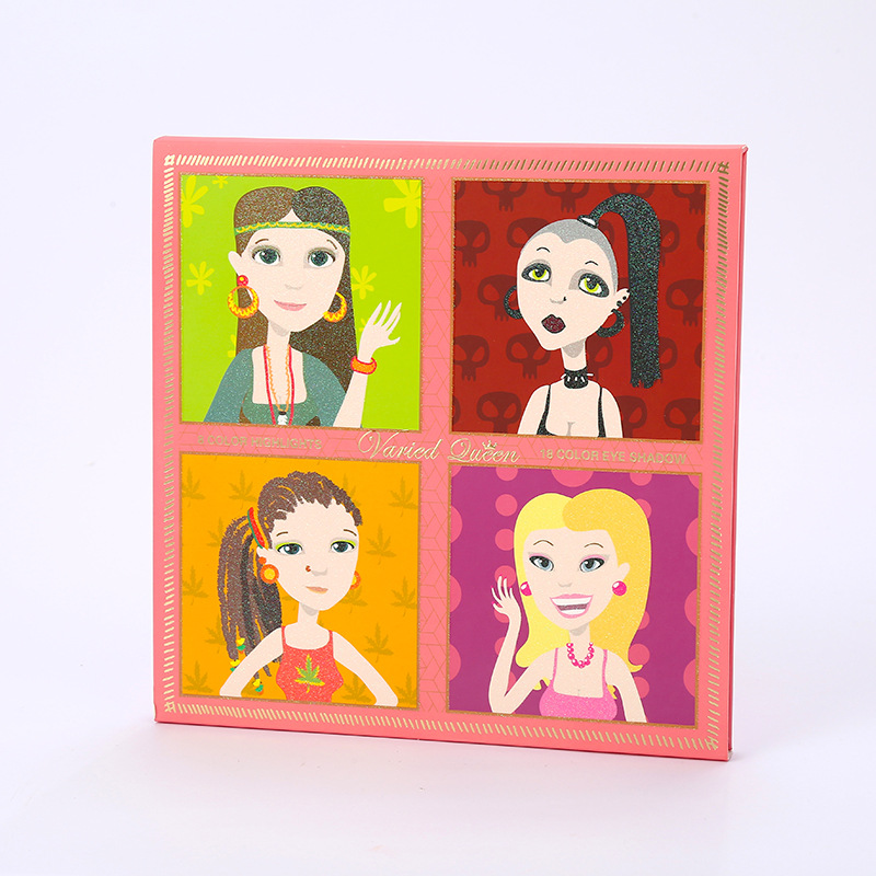 Plaque de fard à paupières de rêve mat 26 couleurs non décoloration ombre à paupières scintillante lifting haute brillance poudre fard à joues plaque intégrée_voghion.com