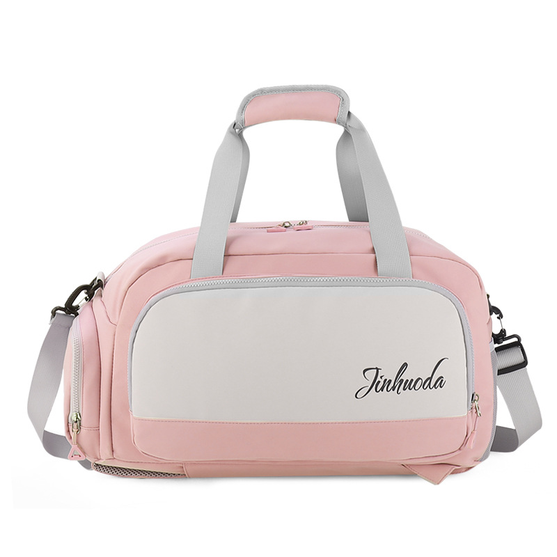 Nueva bolsa de viaje de gran capacidad que se puede llevar en la espalda o sacar, bolsa de equipaje cruzada portátil para ropa que se puede anexar a una mochila con ruedas.