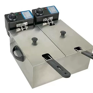 源头厂家/家用商用4升电炸炉电炸锅小吃设备厂家批发可做110V