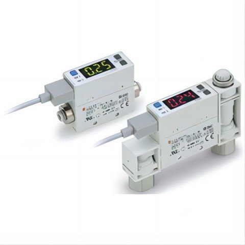 日本全新原装SMC数字式流量开关 PFM750S-01-B-M-S 2色显示式