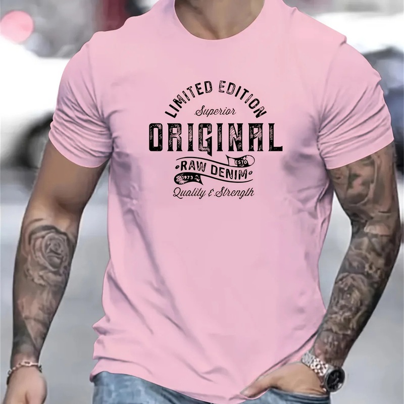 Men's Summer 3Dt Shirt Fashionable Casual Sports Loose Fit Printed Round Neck Short-Sleeved T-Shirt Top Men's Summer 3Dt Shirt Fashionable Casual Sports Loose Fit Printed Round Neck Short-Sleeved T-Shirt Top