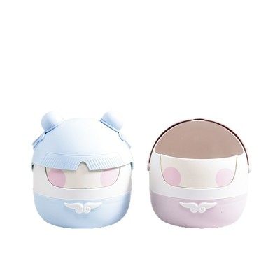 桌面垃圾桶可爱小号迷你收纳桶哪吒造型废纸桶宿舍卡通杂物收纳盒